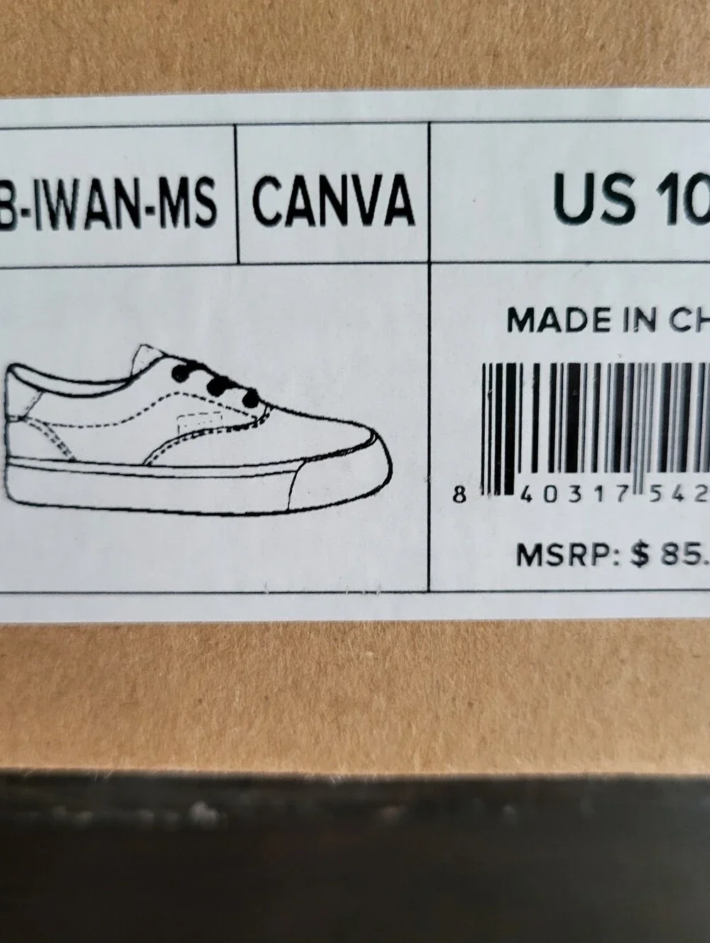 *NEW* Lucky Brand Iwan Canvas Sneaker Men's Size 10.5 Shoes Casual with Box
